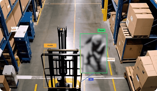 Forklift/path safety alerts
