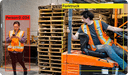 Forklift/path safety alerts