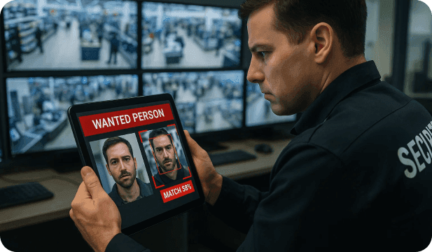 Wanted person alerts