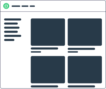 Web dashboard