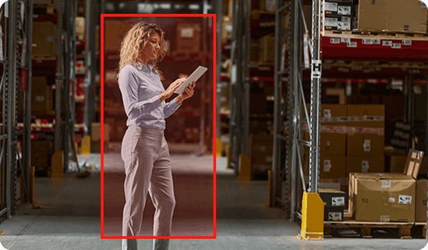 Detecting women in restricted zones